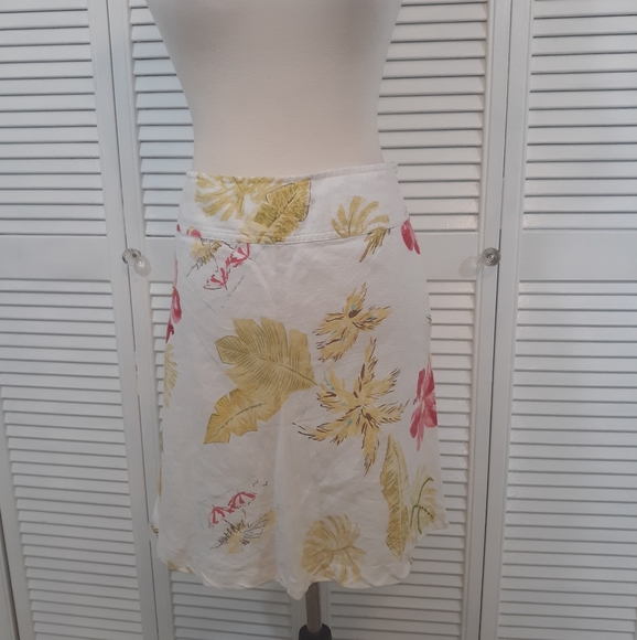 John paul richard pure linen skirt sz 12 *C4 - Picture 1 of 4